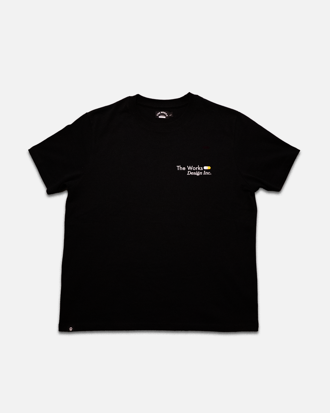 Design Inc. Heavy Tee in Black — front