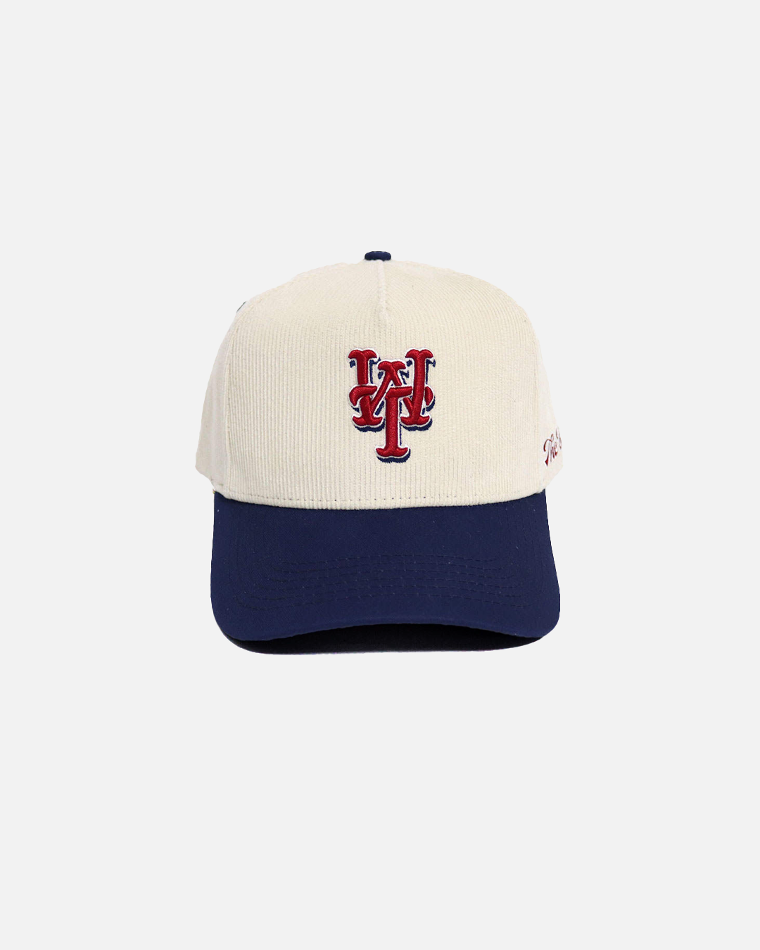 "Legend" Premium Hat - Cream/Navy/Red